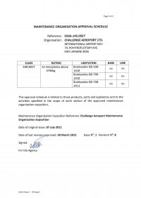 add-on to EASA Part 145